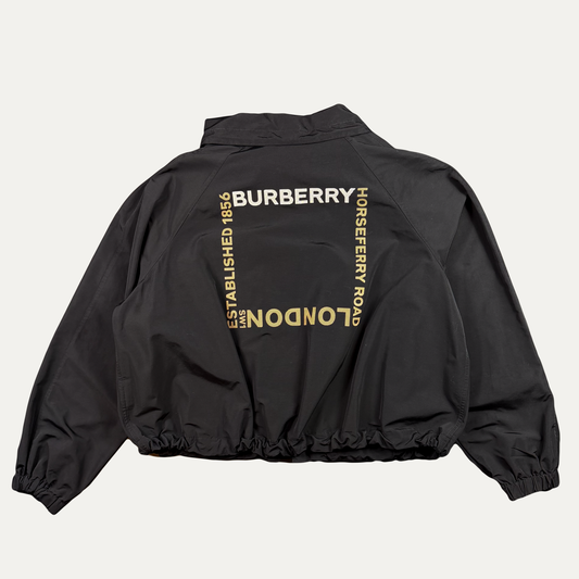 Burberry Askern Horseferry Square Print Zipper Jacket