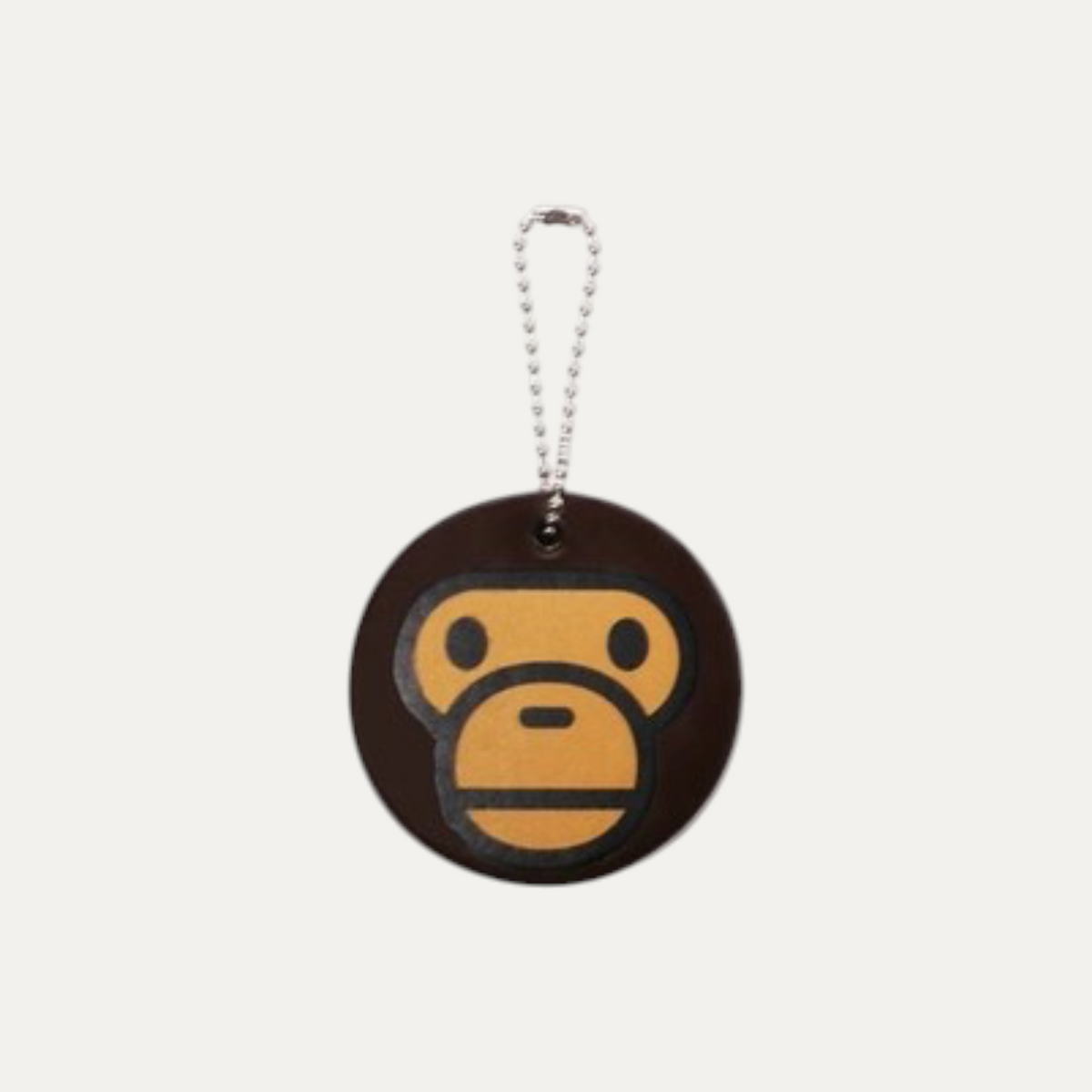 Bape Foam Circle Logo Keychain
