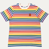 Casablanca Rainbow Stripe T-Shirt