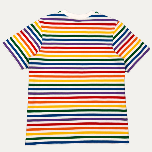 Casablanca Rainbow Stripe T-Shirt