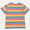 Casablanca Rainbow Stripe T-Shirt