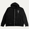 Chrome Hearts T Bar logo Zip-Up Hoodie