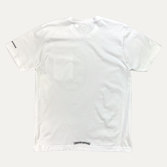 Chrome Hearts Black Neck Script T-Shirt