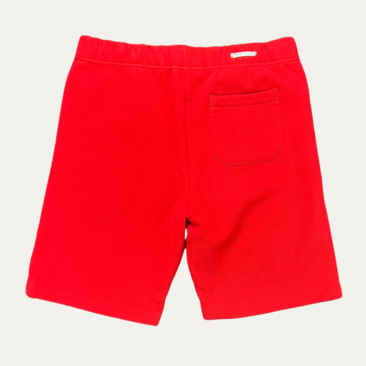 Chrome Hearts Cemetery Cross Embroidered Thigh Logo Shorts