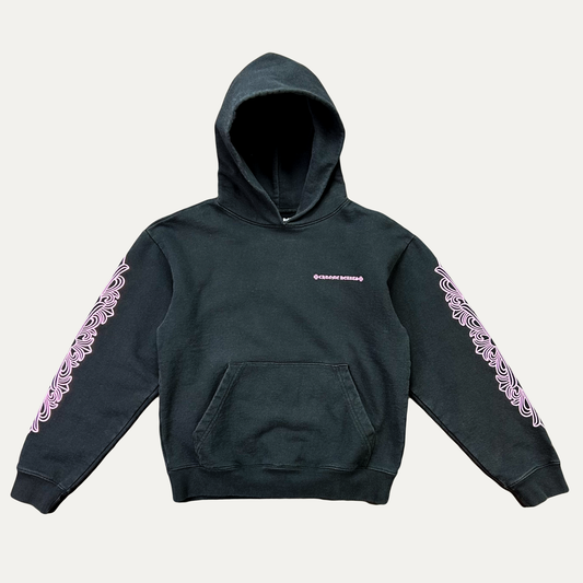 Chrome Hearts Pink Floral Hoodie