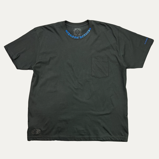 Chrome Hearts Neck Script Pocket T-Shirt