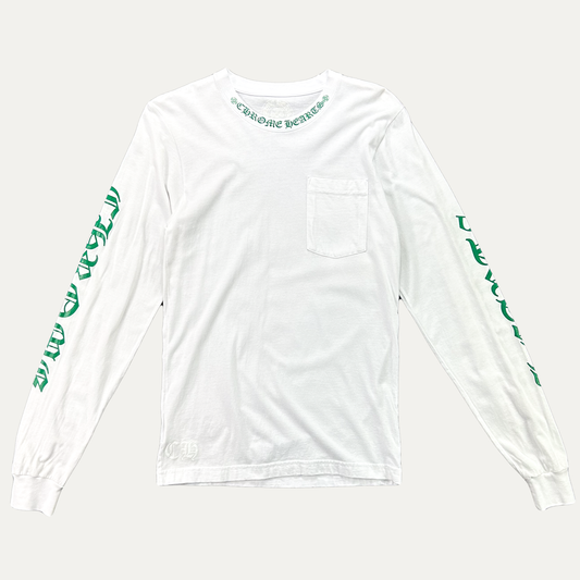 Chrome Hearts Neck Script Longsleeve T-Shirt