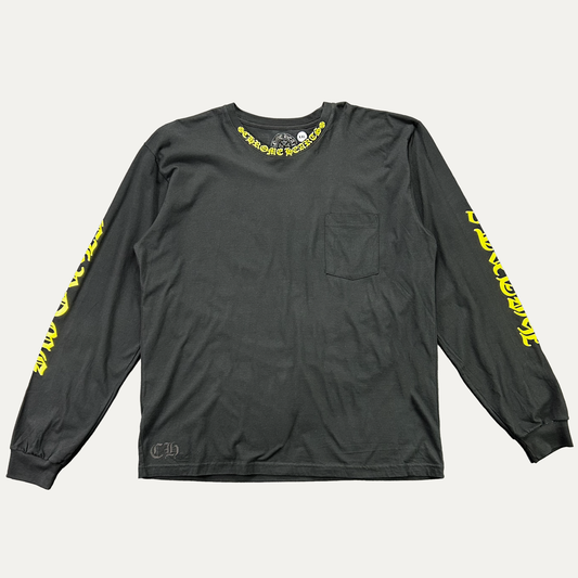 Chrome Hearts Neck Script Longsleeve T-Shirt