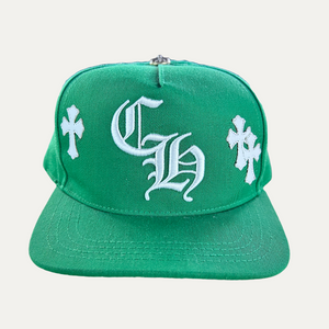 Chrome Hearts Cross Patch Snap-Back Hat