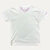 Chrome Hearts Purple Neck Script Pocket T-Shirt