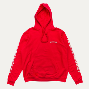 Chrome Hearts Scroll Logo Hoodie