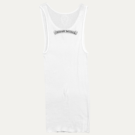 Chrome Hearts Scroll Logo Tank Top
