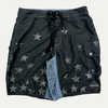 Chrome Hearts Black Stars Board Shorts