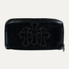 Chrome Hearts Triple Cross Leather Patch Wallet