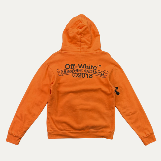 Chrome Hearts X Off-White Patch Hoodie