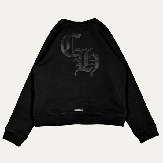 Chrome Hearts Cemetery Cross Nylon CH Crewneck Sweatshirt