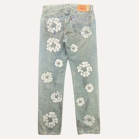 Denim Tears X Levi's Cotton Wreath Denim Jean