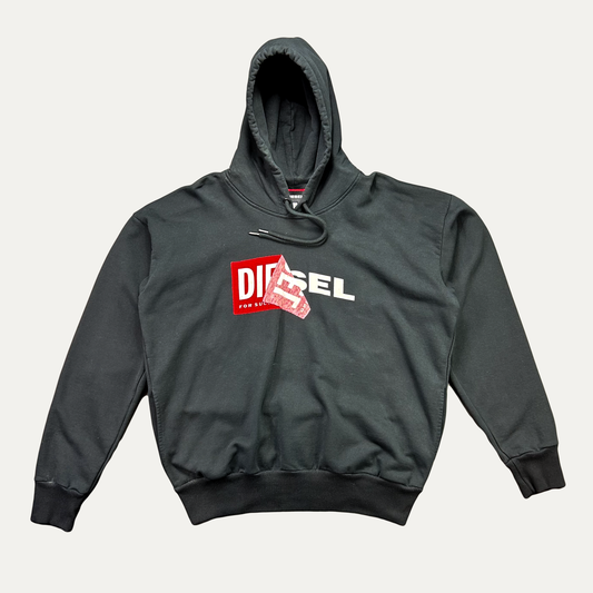 Diesel Box Logo Patch Hoodie