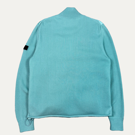 Dior Oblique Wool Knit Puffer Jacket