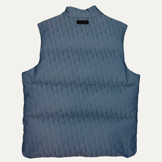 Christian Dior Oblique Jacquard Puffer Vest