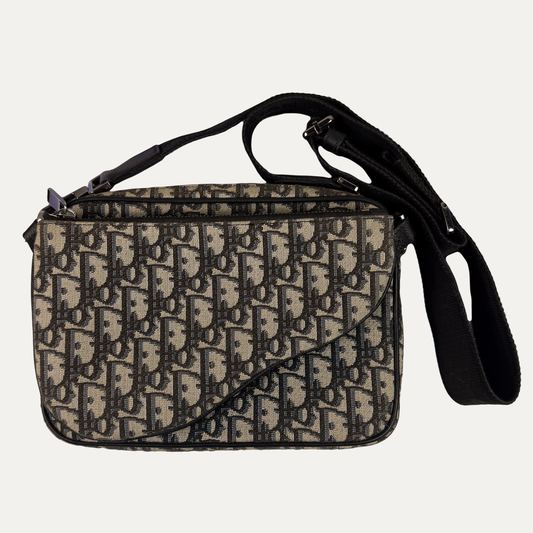Dior Oblique Saddle Pouch