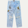 Domrebel Duck Distressed Denim Jean
