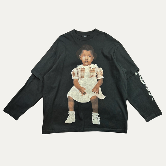 Kanye West Donda 2 Layer Longsleeve T-Shirt