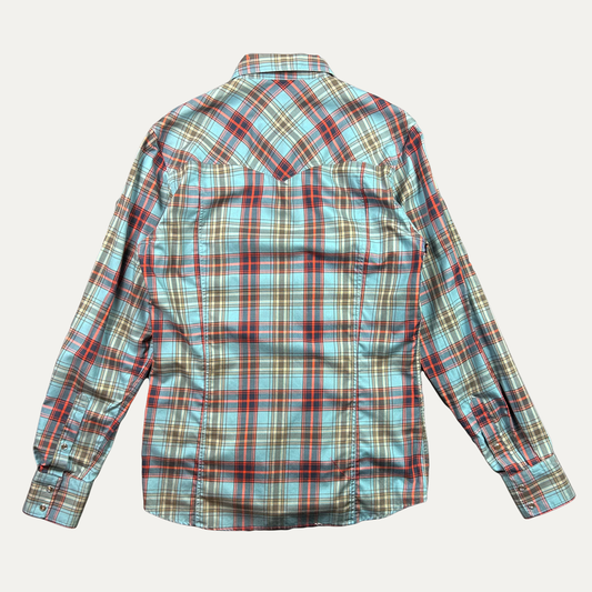 Dries Van Noten Pearl Snap Western Button Up Shirt