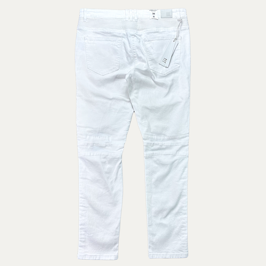 Embellish Moto Track Stripe Denim Jean