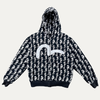 Evisu Skeleton AOP Zip Up Hoodie