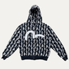 Evisu Skeleton AOP Zip Up Hoodie