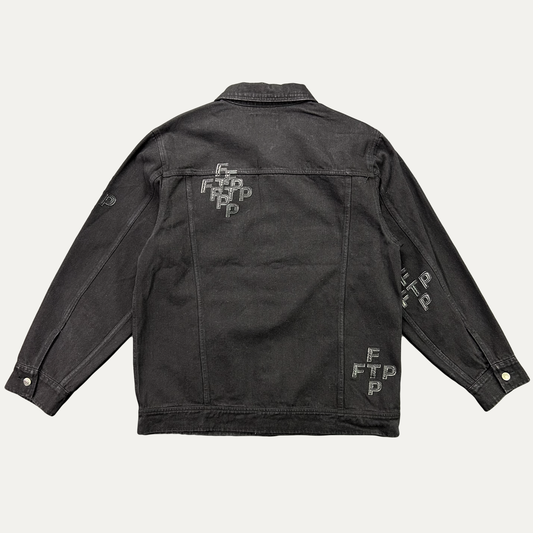 FTP Cross Logo Denim Jacket Trucker Jacket