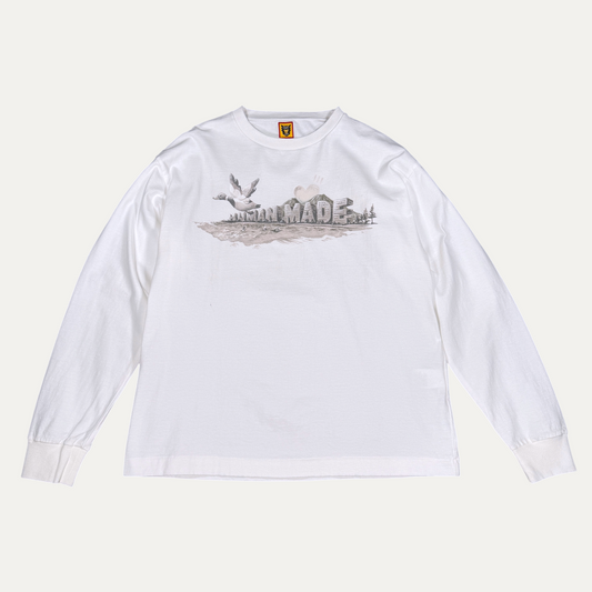 Human Made City Graphic Long Sleeve T-Shirt