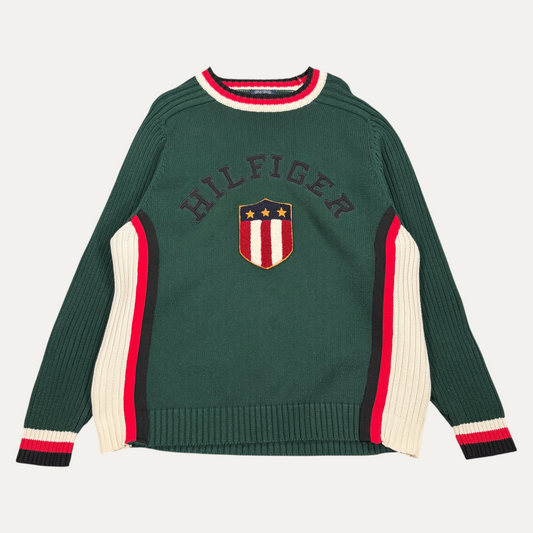 Vintage Tommy Hilfiger Striped Knitted Sweater