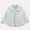Vintage Levis Pearl Snap Button Up Denim Shirt