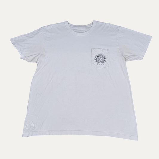 Chrome Hearts Malibu Horse-Shoe Logo T-Shirt