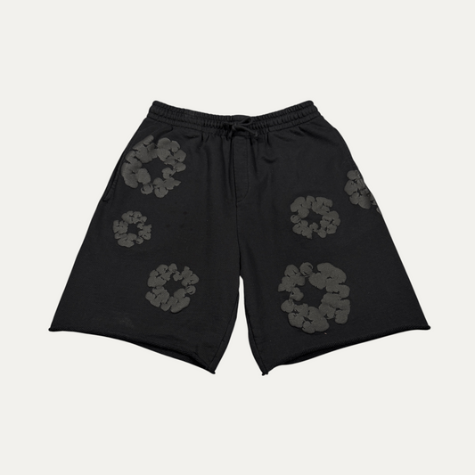 Denim Tears Wreath Monochrome Sweatshorts