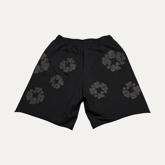 Denim Tears Wreath Monochrome Sweatshorts