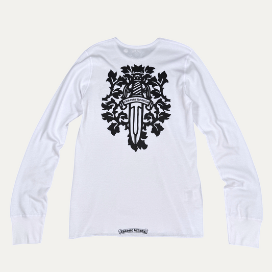 Chrome Hearts Dagger Logo Thermal Longsleeve T-Shirt