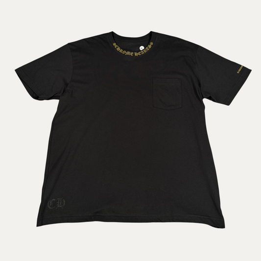 Chrome Hearts Neck Script Logo Olive Green
