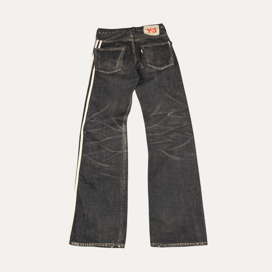 Yohji Yamamoto Y3 SS03 Stripe Spotted Horse Pants