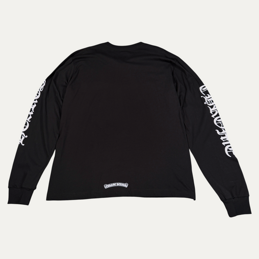 Chrome Hearts Neck/Multi Logo Longsleeve T-Shirt