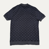 Louis Vuitton Monogram Patterned Knit Polo T-Shirt