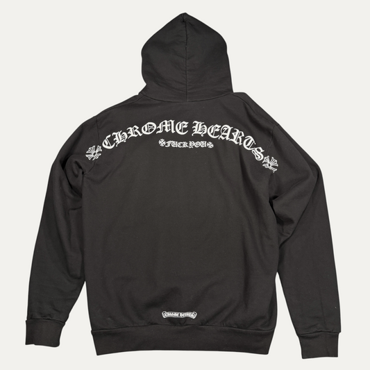 Chrome hearts T-Bar Logo Zip-Up Hoodie