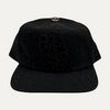 Vertabrae Obsidian Rhinestone Snapback Hat