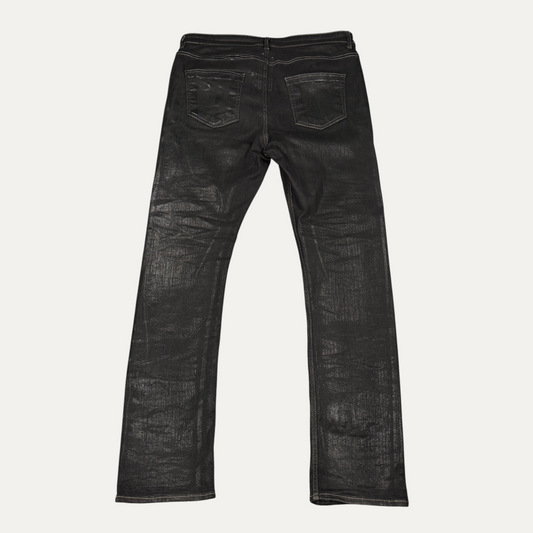 Rick Owens DRKSHDW Waxed Detroit Cut Jeans