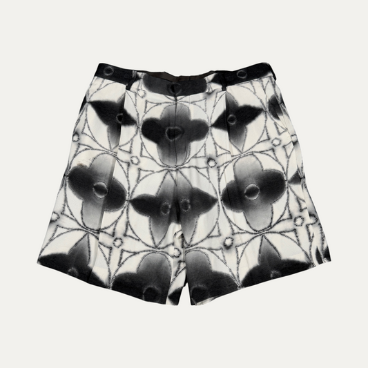 Louis Vuttion Gradient Logo Shorts