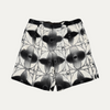 Louis Vuttion Gradient Logo Shorts