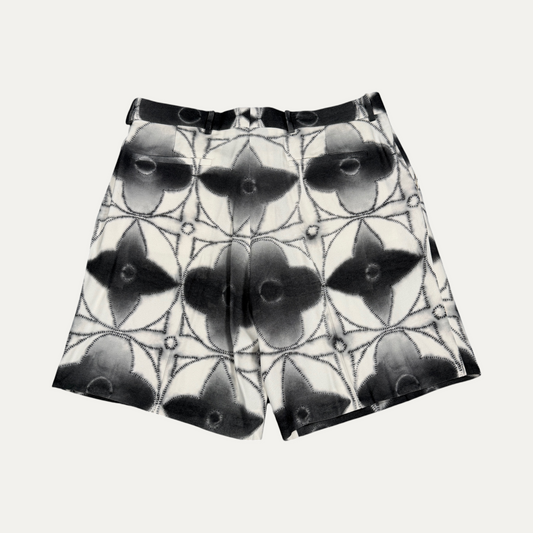 Louis Vuttion Gradient Logo Shorts