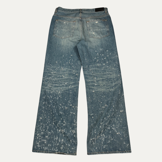 Amiri Shotgun Distressed Baggy Jeans
